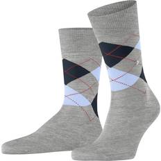 Checkered Underwear Burlington Manchester Socks Checkered 3615 Grey 40-46 40-46