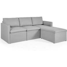 4 Seater - Sofa Beds Sofas Costway Convertible Sectional Sofa 4 Seater