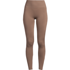 Jooga - Ruskea Sukanvarret Casall Seamless Graphical Rib High Waist Tights - Ruskea