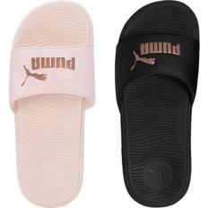 Schnürung Slides Puma Cool Cat 2.0 Badelatschen Damen 05 cloud pink/rose gold