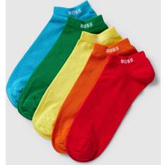 HUGO BOSS Orange Underkläder HUGO BOSS 5-Pack Ankelstrumpor, Multi