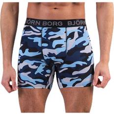 Björn Borg Herre Tøj Björn Borg BB Per Shorts 2-pack Patterned, Male, Tøj, Undertøj, Mønstret