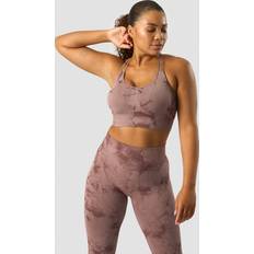 Nylon BH-er ICANIWILL Define Seamless Tie Dye Sports Bra Mauve