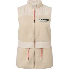 Knowledge Cotton Apparel Ytterkläder Knowledge Cotton Apparel Teddy Colorblock Vest Grs/Vegan