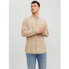 Herren - Lang Oberteile Jack & Jones JJEBAND Melange Shirt LS SN