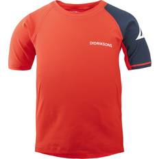 Polyamide UV-shirts Didriksons Surf Kids SS UV Top - Orange