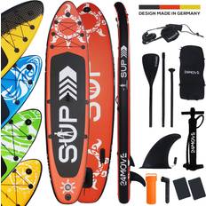 24Move Standup Paddle SUP Board Set ROT 366