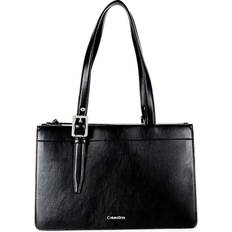 Calvin Klein Totes & Shopping Bags Calvin Klein Havana Tote Bag Black/silver Black/silver