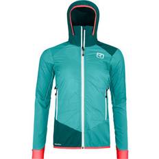 Ortovox Friluftsjakker Ortovox Damen SW Col Becchei Hybrid Jacke tuerkis