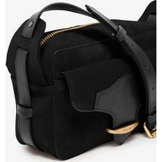 Isabel Marant Wasy Suede Crossbody Bag Black
