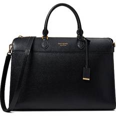 Black - Leather Messenger Bags Kate Spade Morgan Laptop Bag, Black One Size