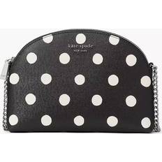 Kate Spade Bags Kate Spade Morgan Sunshine Dot Double-Zip Dome Crossbody, Black One Size