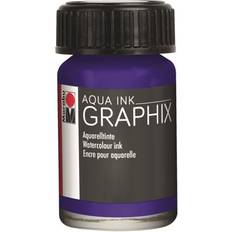 Marabu Akvarellfärger Marabu Graphix Aqua Ink Dark Violet, 15 ml