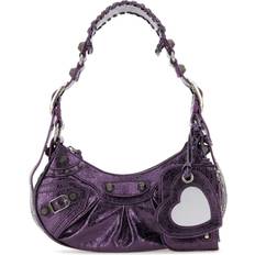 Balenciaga Väskor Balenciaga Purple Nappa Leather Le Cagole Xs Shoulder Bag