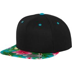 Acryl Caps Flexfit HAWAIIAN Snapback Cap schwarz aqua