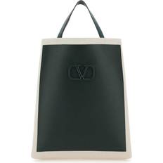 Crossbody Bags Valentino Garavani Two-Tone Canvas Vlogo Signature Shopping Bag Multicoloured