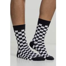 A quadri - Uomo Intimo Urban Classics socks checker socks 2-pack black/white