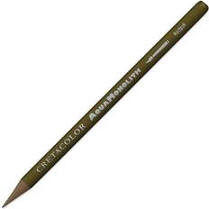 Brown Watercolor Pencils Cretacolor Aqua Monolith Woodless Pencil Olive Brown