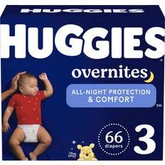 Huggies Overnites Diapers, Size 3