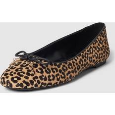 Brown Ballerinas Michael Kors Slip-On Ballet Flats Black Multi