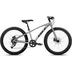 BH Børnecykel Expert Junior 24 Sølv-Hvid-Rød Børnecykel