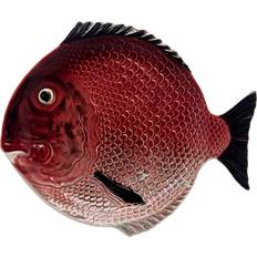 Bordallo Pinheiro STOR TALLERKEN fisk, 519 Asiet