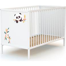 Webaby Cuna En Madera Blanco 60 x 120 cm 23.6x47.2"