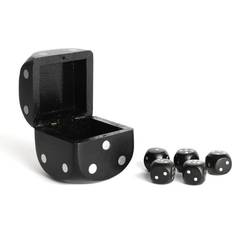 Tärning spel svart/silver