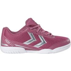 Sportssko Hummel Kid's Performance Velcro Handball Shoes - Rose Wine