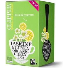 Clipper Matvaror Clipper Jasmine & Lemon Organic Green Tea 20 tepåsar 20st