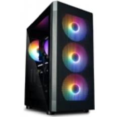 Kabinetter Zalman I4 TG Tower PC-deksel RGB-vifter