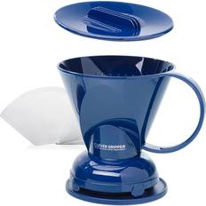 Filter Holders Clever Coffee Dripper Filters, Large Barista's Choice Safe BPA Free PlasticIncludes 100