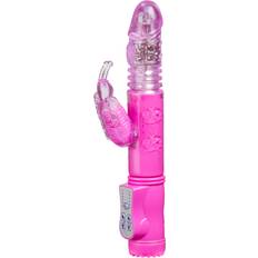 Baseks Thrusting G-Punkt Rabbit-Vibrator Rosa