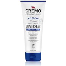 Cremo Refreshing Mint Cooling Shave Barbercreme på tube til mænd 177 ml