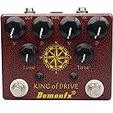 Guitar distortion pedal Demonfx DemonFX KING OF DRIVE Combined OD/Distortion Guitar Pedal