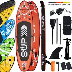 24Move Standup Paddle SUP Board Set ROT 320