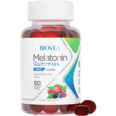 Melatonin gummies Biovea Melatonin Gummies 5mg Mixed Berry
