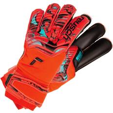 7,5 Målmandshandsker reusch Målmandshandske Attrakt Gold X Evolution Cut Finger Support Rød/Blå/Sort