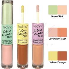 Rood Concealers Technic Colour Corrector Duo Lavender, Peach