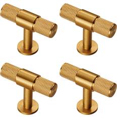 Loops Knurled Cupboard T Shape Pull Handle Handle