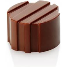 Baktillbehör Pavoni Striated Cylinder 26mm High 21 Cavities Chocolate Mold