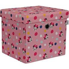 Economico Sgabelli Minnie Mouse Pouf Seduta Con Coperchio E Contenitore Rosa