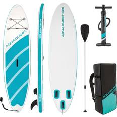 Intex SUP Intex Inflatable Paddle Surf Board with Accessories Aqua Quest 320 Sup