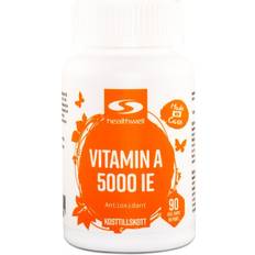 Healthwell Vitamin A 5000 IE, kaps 90 st