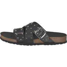 Shoe The Bear Cara Cross Studs Sandals - Black/Harmaa/Musta