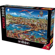 Puzzles Anatolian Puzzle Istanbul 1895, 3000 Piece Jigsaw Puzzle, 4921, Multicolor,Standard