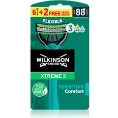 Wilkinson Sword Xtreme 3 Sensitive Comfort Engangsblade til mænd 8 stk