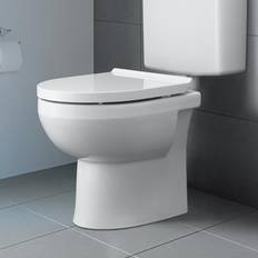 Inodoros Duravit DuraStyle Basic Stand-WC Rimless Abgang waagrecht, für variablen Wasserzulauf