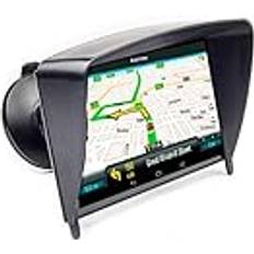 Digicharge Sat Nav GPS solskydd för 7 tum Garmin DriveSmart 76 Dezl LGV710 LGV700 Camper 785 CamperVan Fleet 780 790 TomTom Go Discover Go Expert exklusiv 7 tum Avtec Dezlcam 785 NavPal anti-bländning