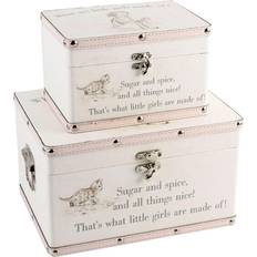 Studio Luggage series Set of 2 Boxes "Little Girls"
